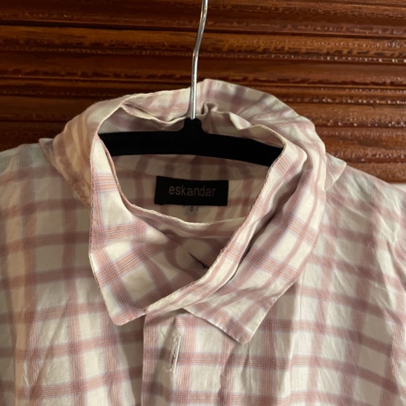 Eskandar Plaid Button up - Picture 3 of 5